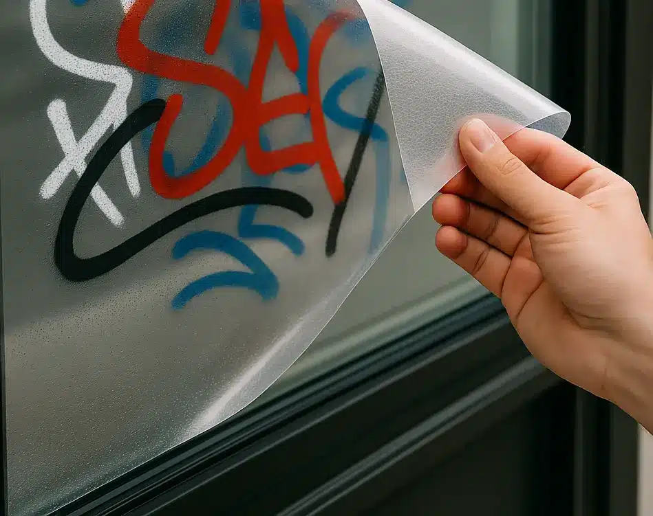 Anti Graffiti Window Film