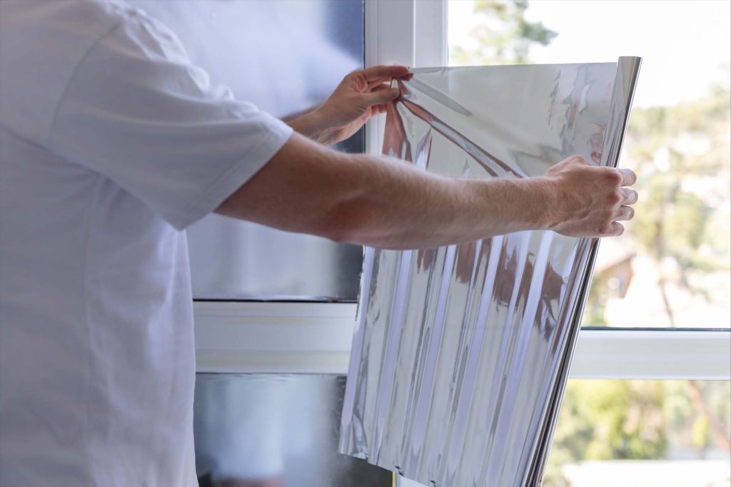 home window security film