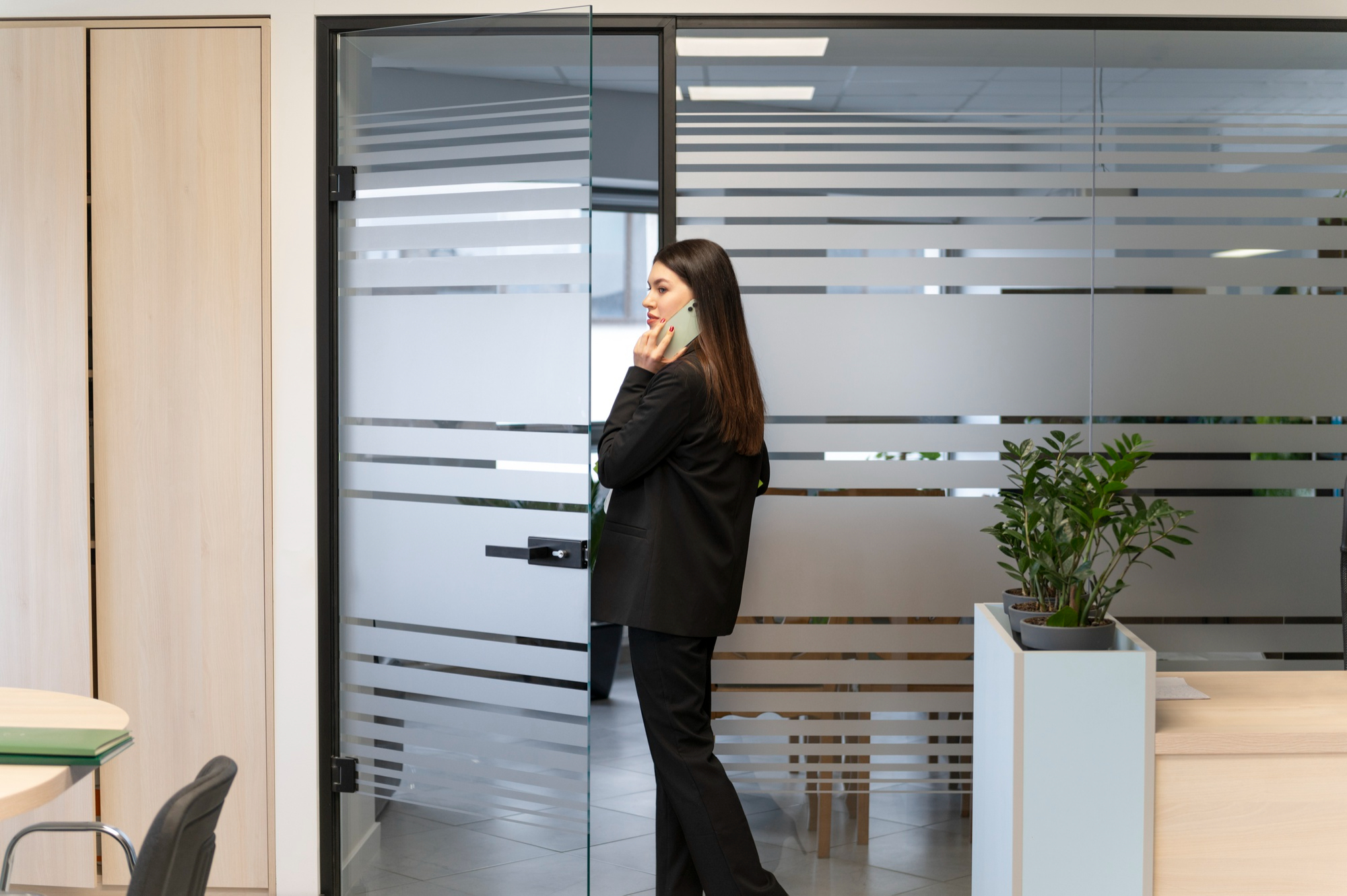 office privacy window film