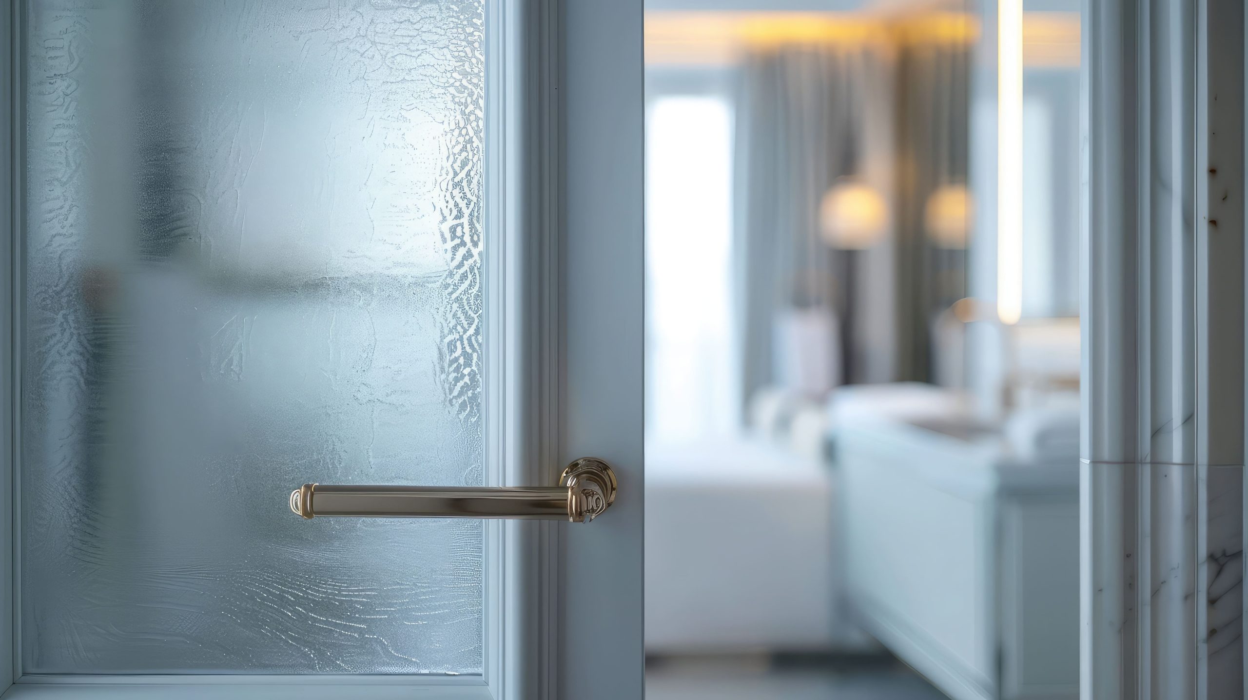 frosted window film bathroom